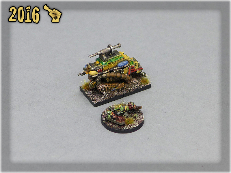 Ork Clans Painboy with Painboy Wagon