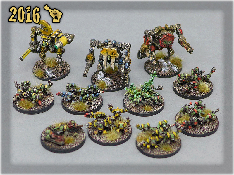 Ork Clans Stompas & Commands all
