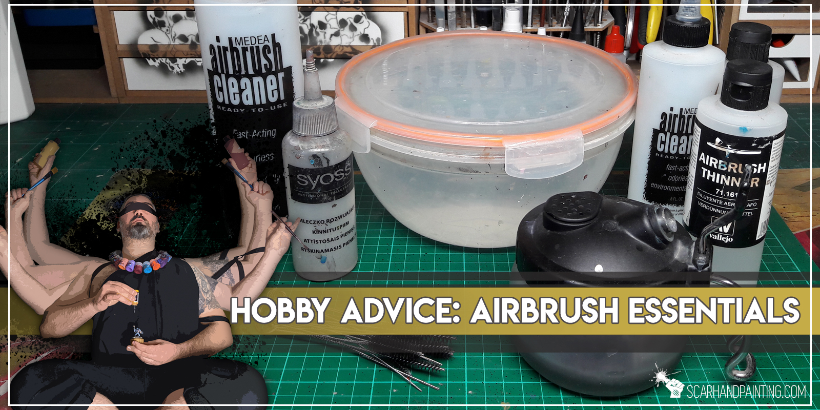 What else do I need? (Starting Airbrushing) - Airbrushes